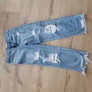 Sol High‎ Rise Straight Leg Jeans